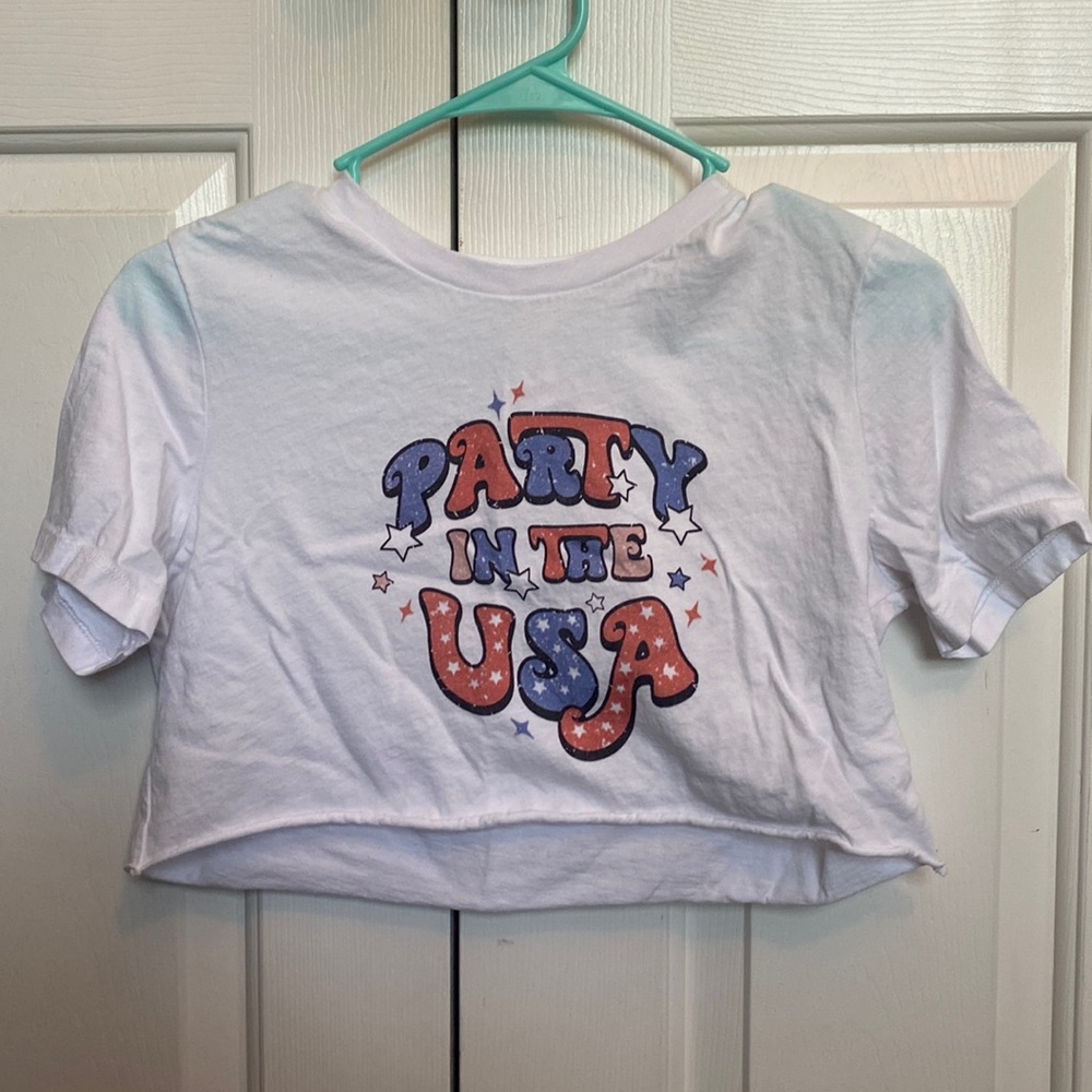 USA Crop top